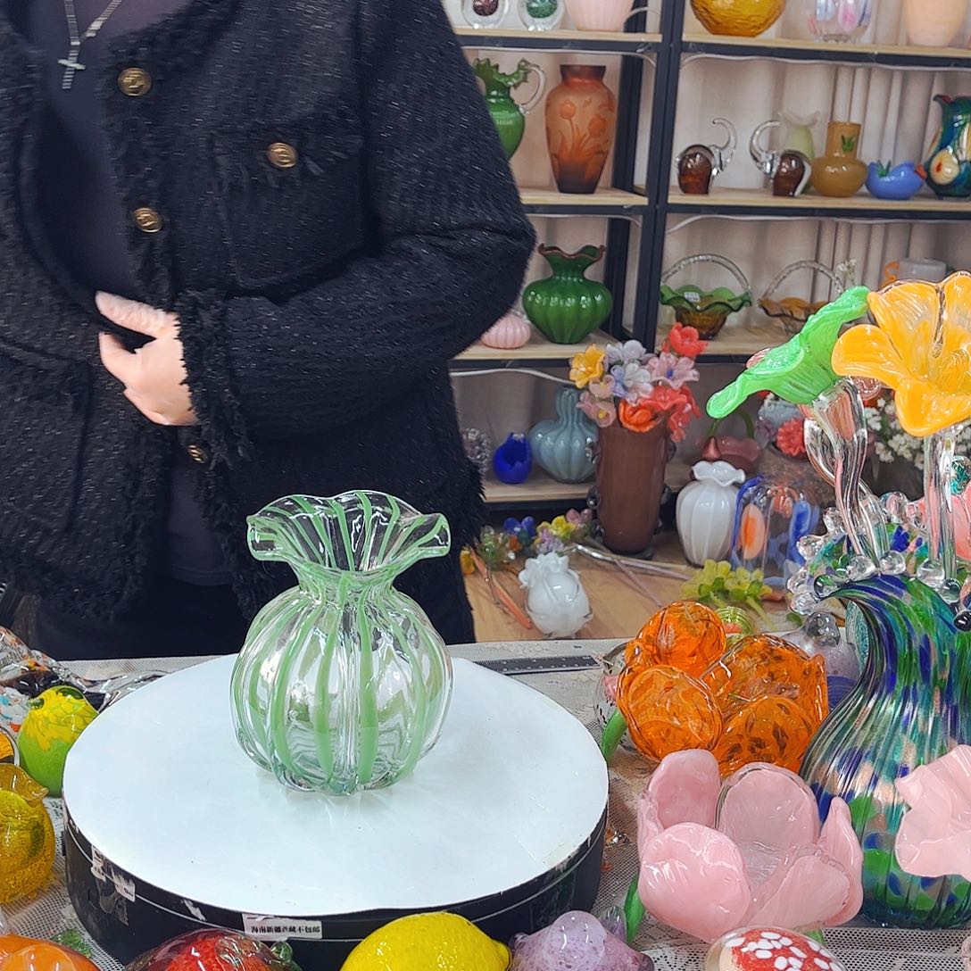 钱袋家悦琉璃工艺品不完美