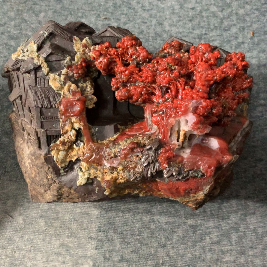 南红玛瑙摆件未镶嵌一**?