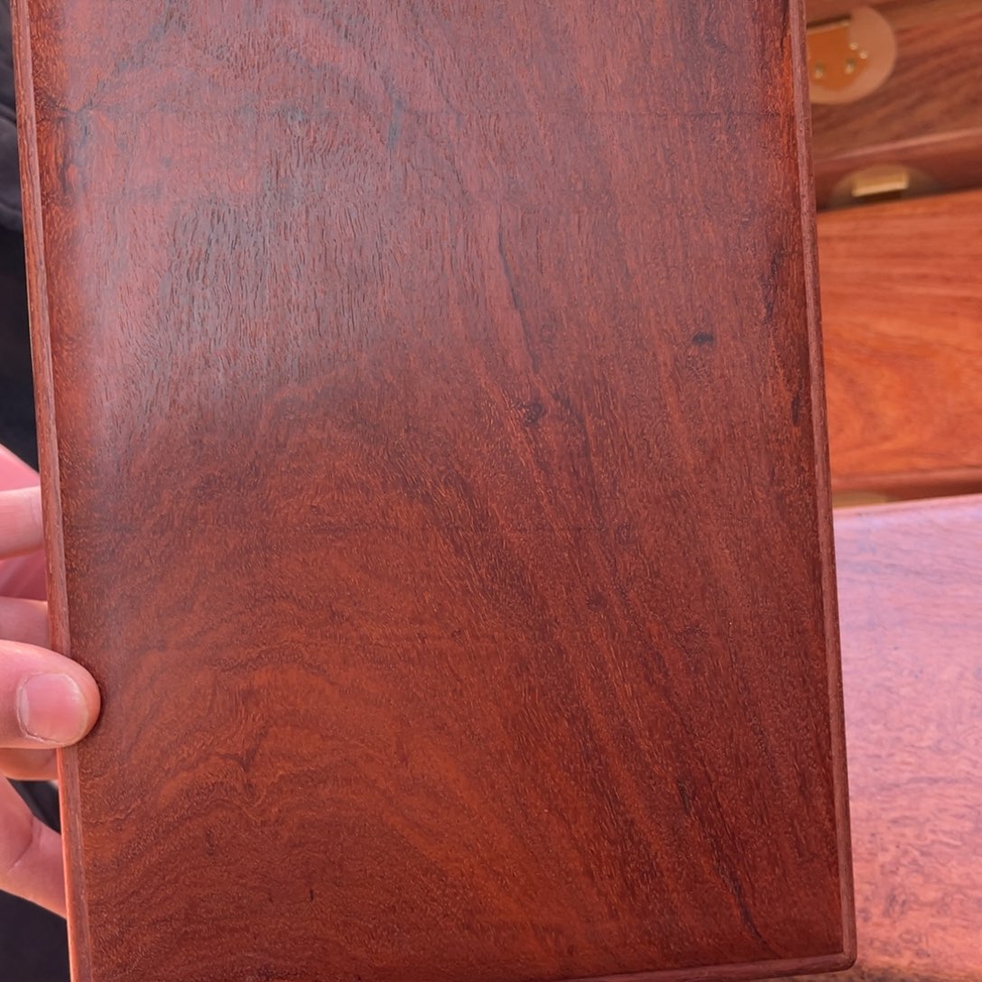 贡木缅花首饰盒子