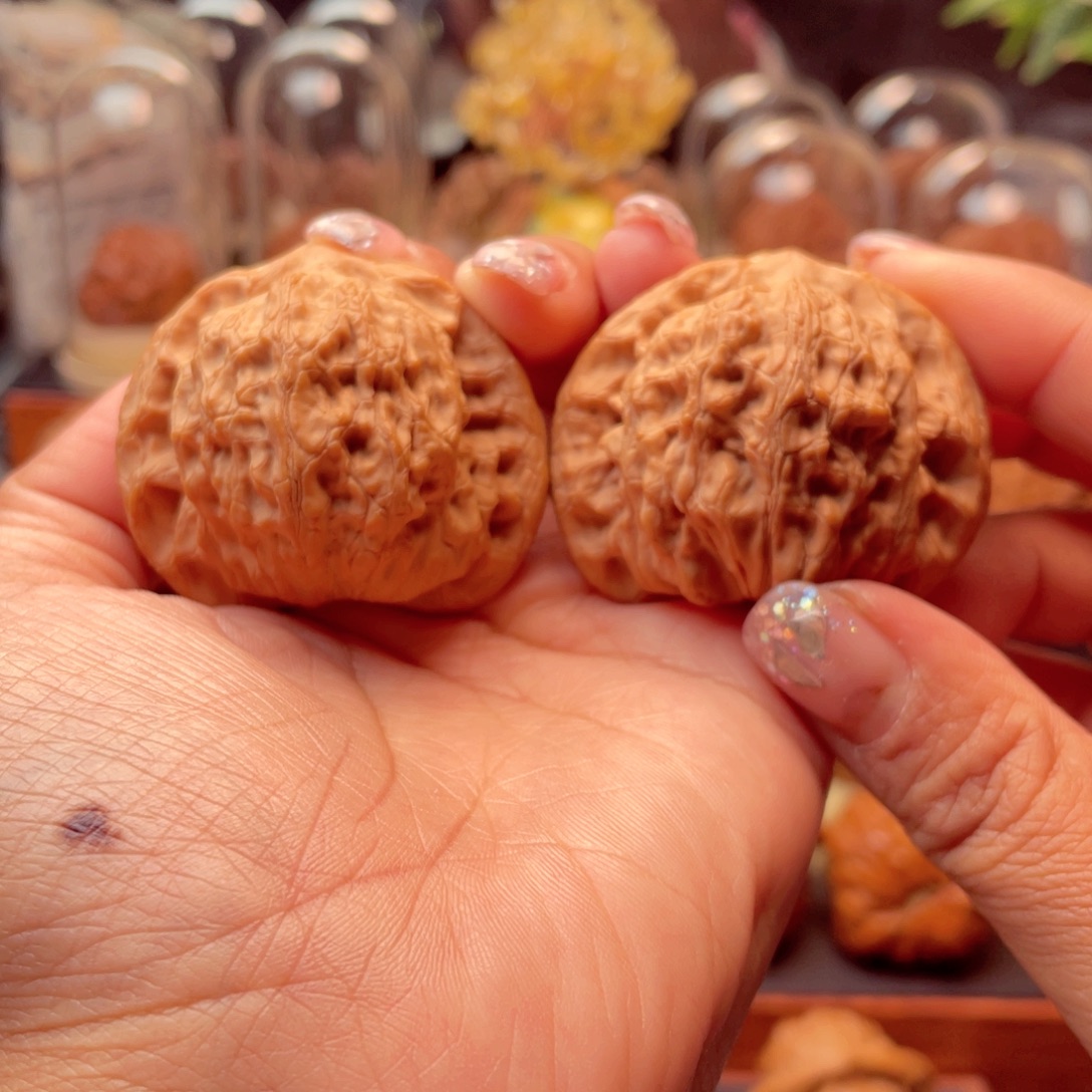 এ***࿐把件文玩核桃公子帽45