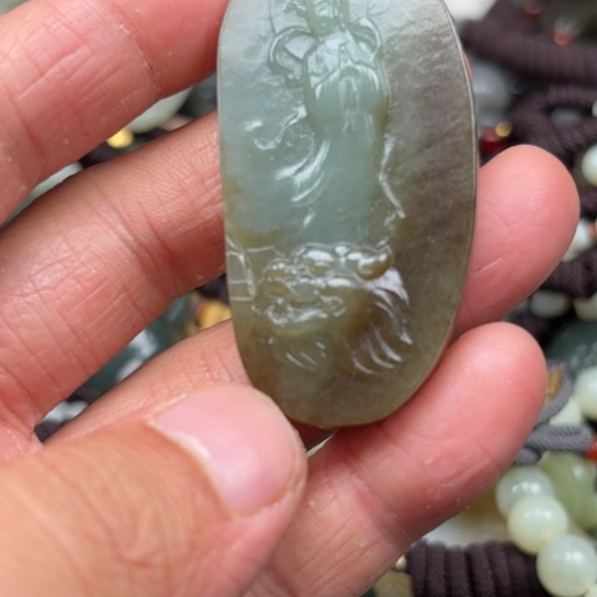 和田玉吊坠未镶嵌