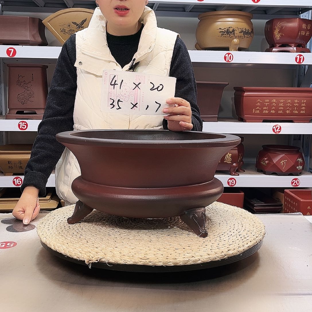 紫砂花盆紫砂花盆