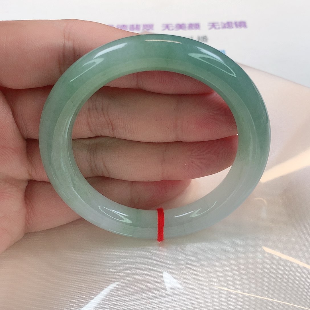 翡翠手镯（圆镯）未镶嵌322号