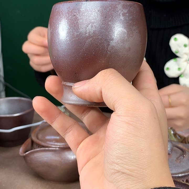 紫砂茶壶纯自然柴烧