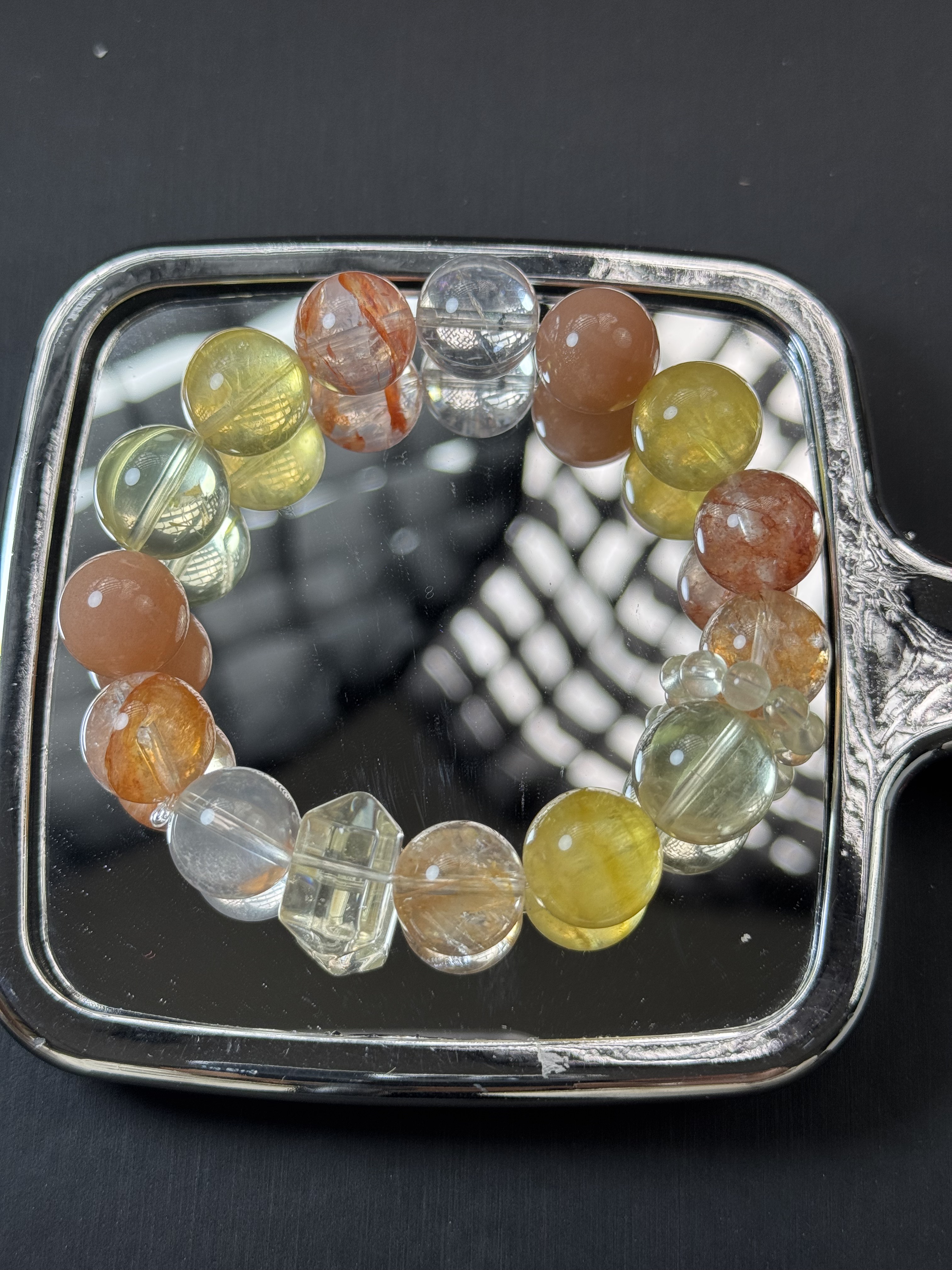 A684 原创水晶多宝手链多样性发一