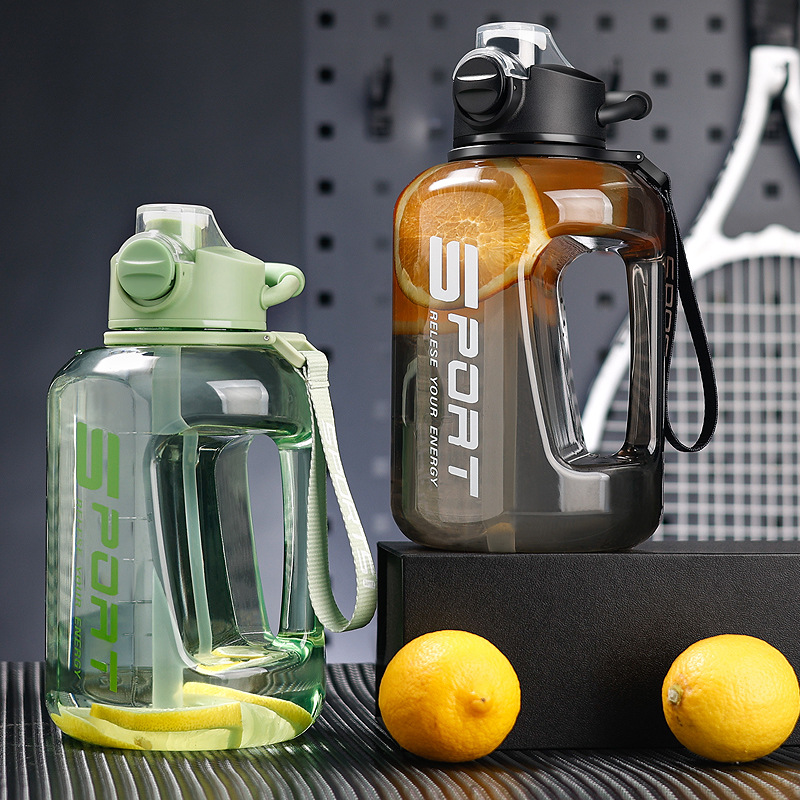 网红吨吨杯健身超大容量运动水壶塑料太空杯顿顿吸管杯吨吨桶