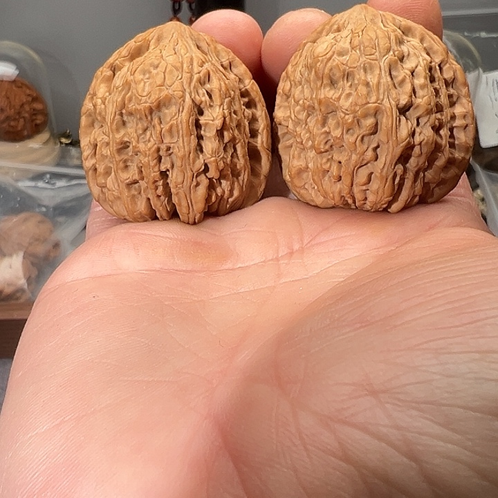 文玩核桃吊坠绣球