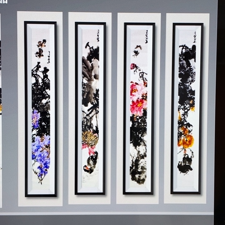 国画张圣敏先生纯手绘作品