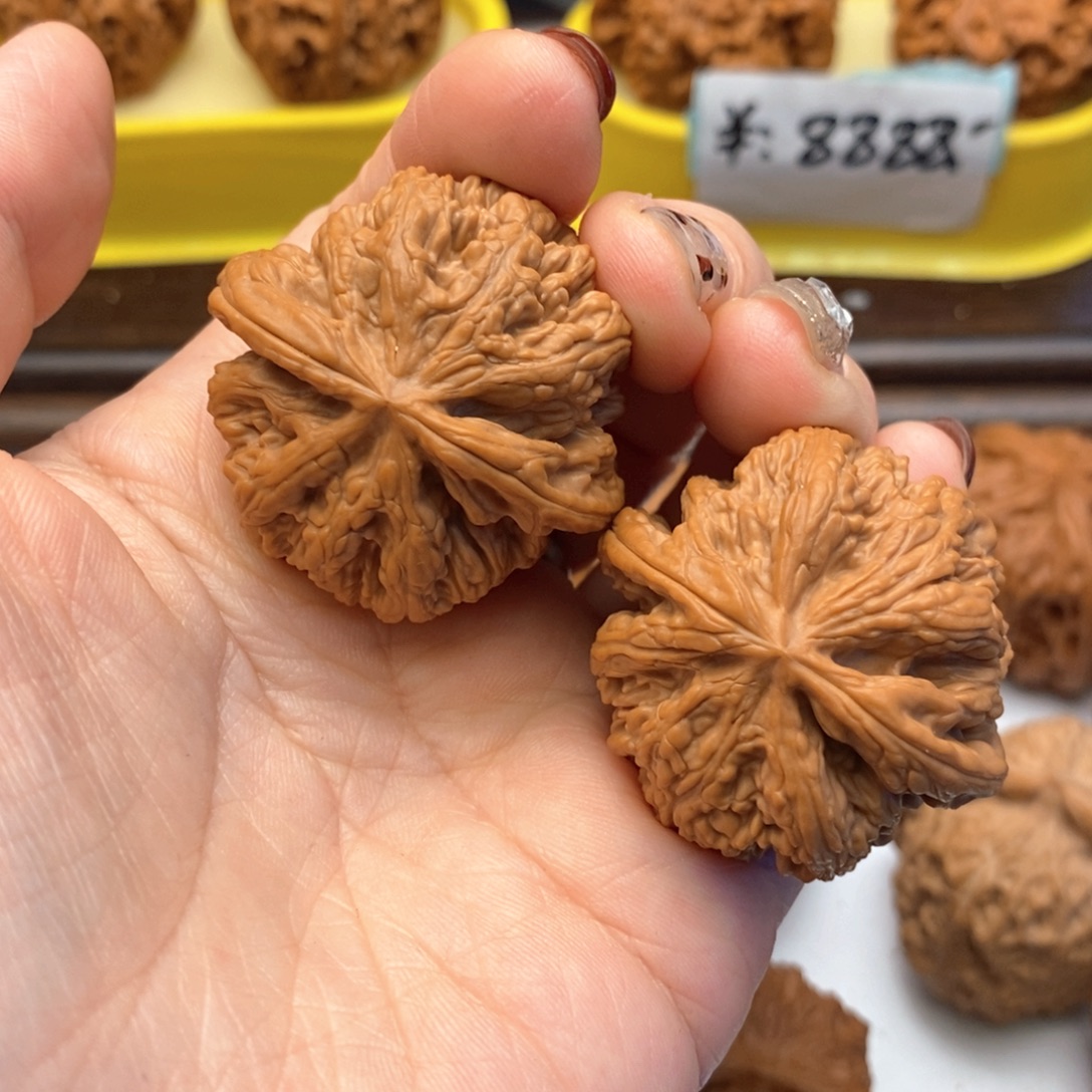 把件文玩核桃39尺球筋