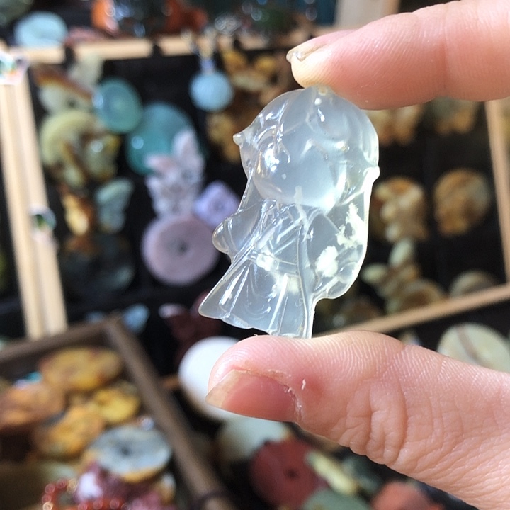 岫玉未镶嵌岫玉挂件