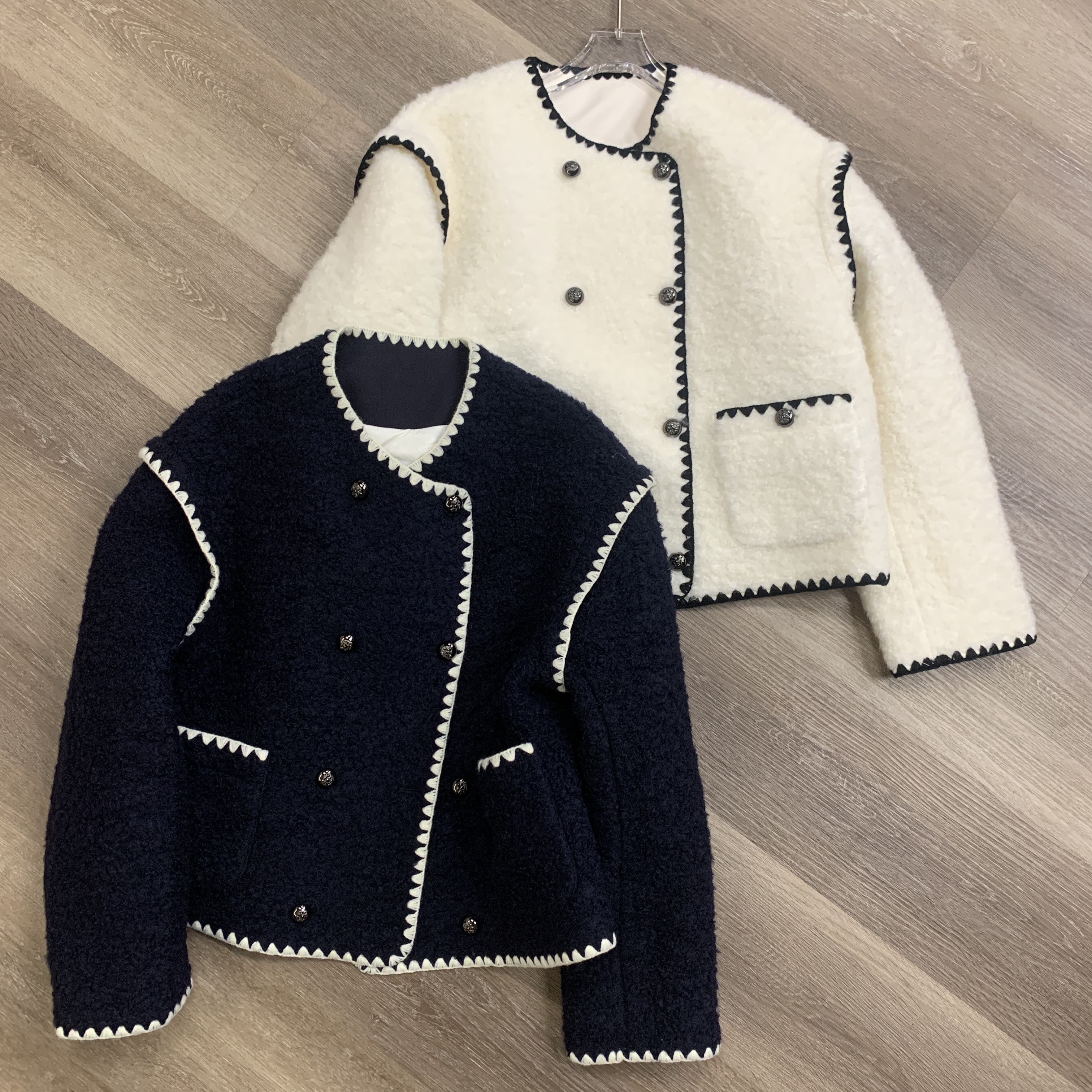 【禾嘉】小香风羽绒服短外套
