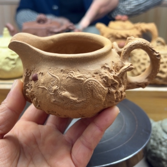 紫砂茶壶?***?全手工制作