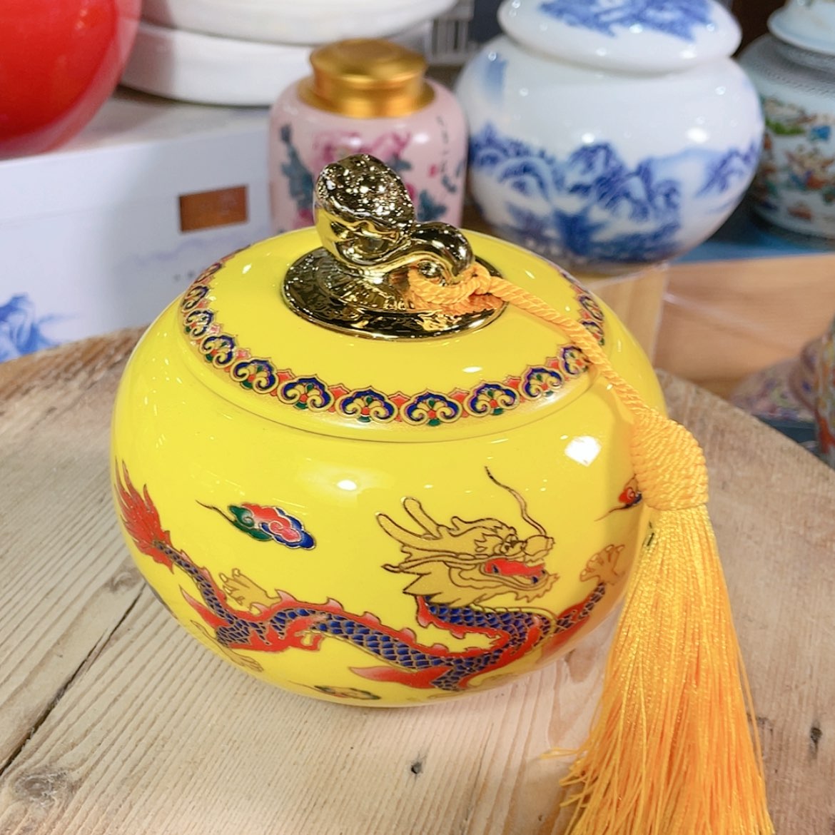 【闪购商品】罐陶瓷茶叶罐密封罐