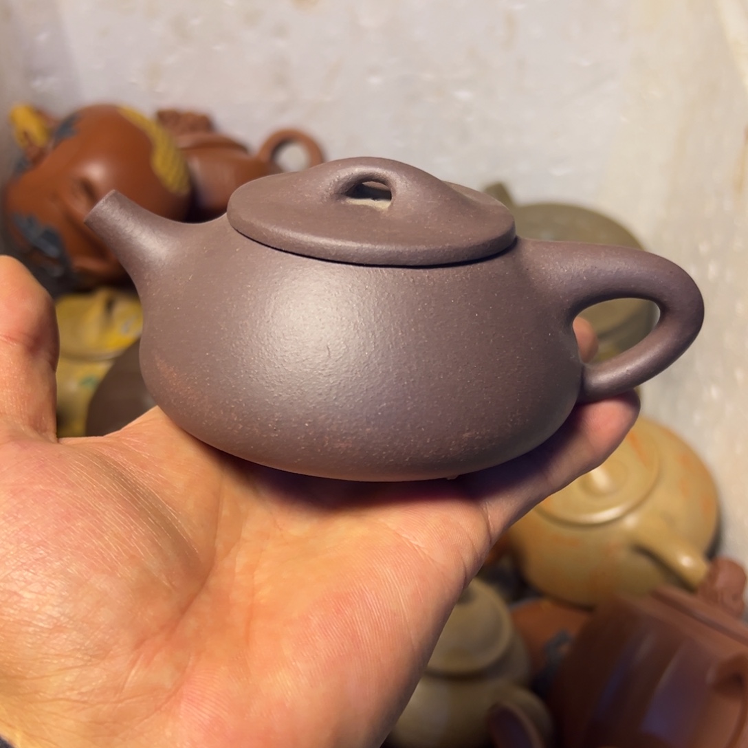 紫砂茶壶宜兴原矿紫砂壶200毫升容量