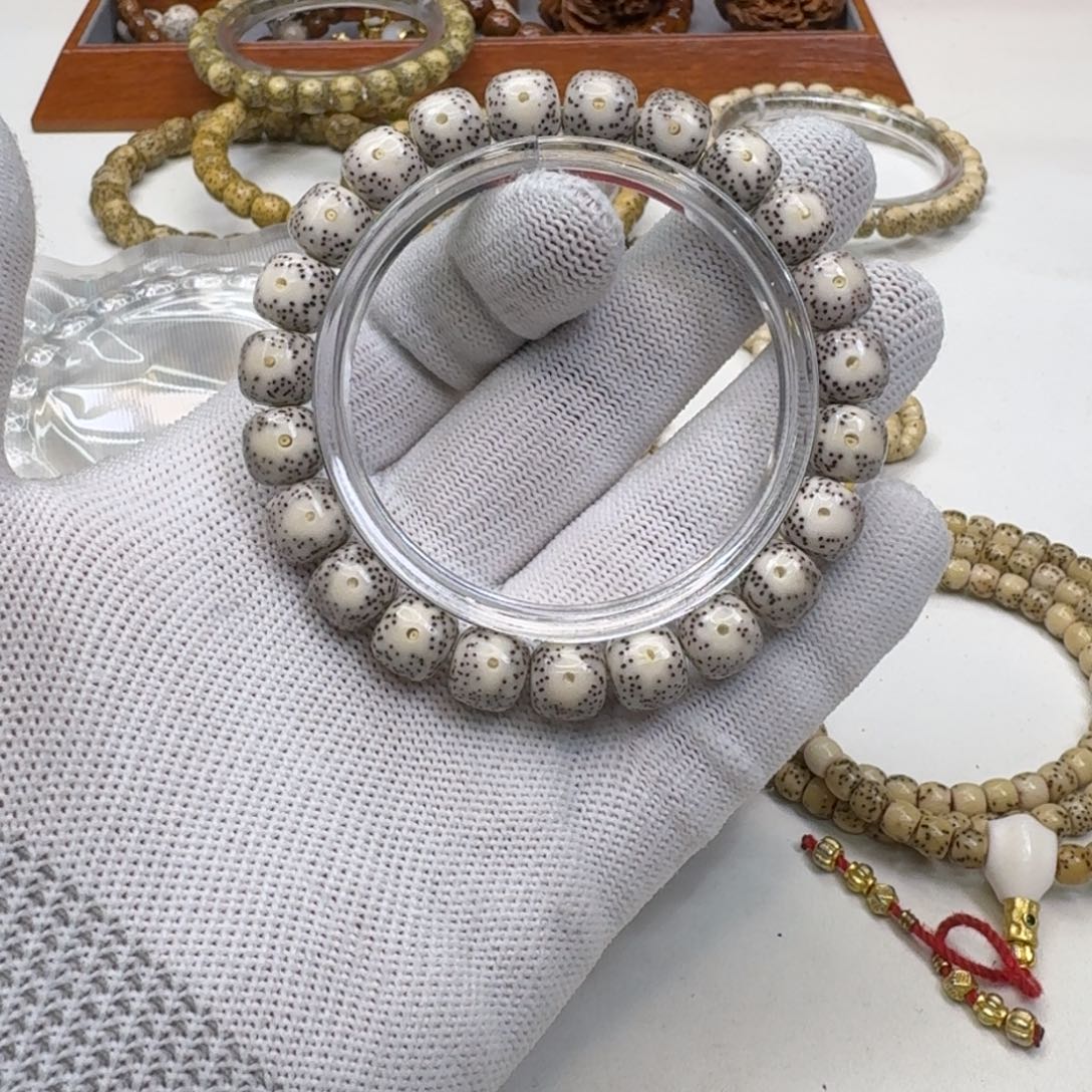 星月菩提吊坠31梵天糯冰大眼睛针尖星10桶单圈