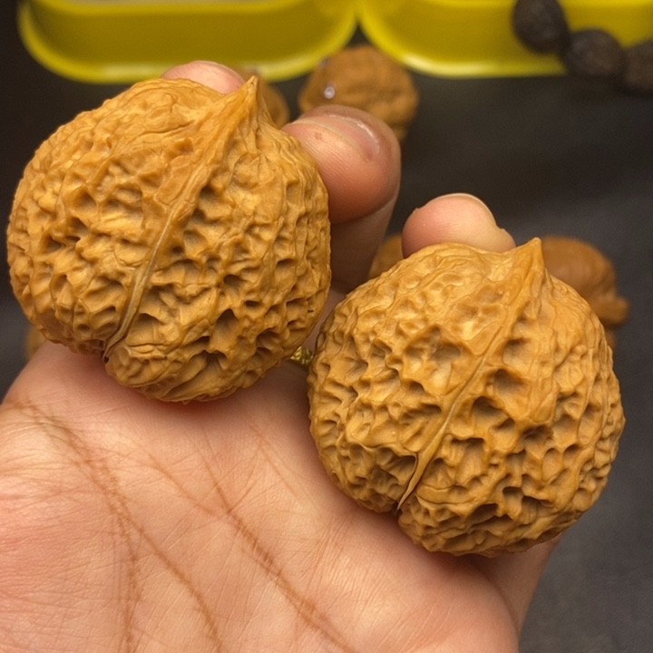 吊坠文玩核桃43尺寿桃