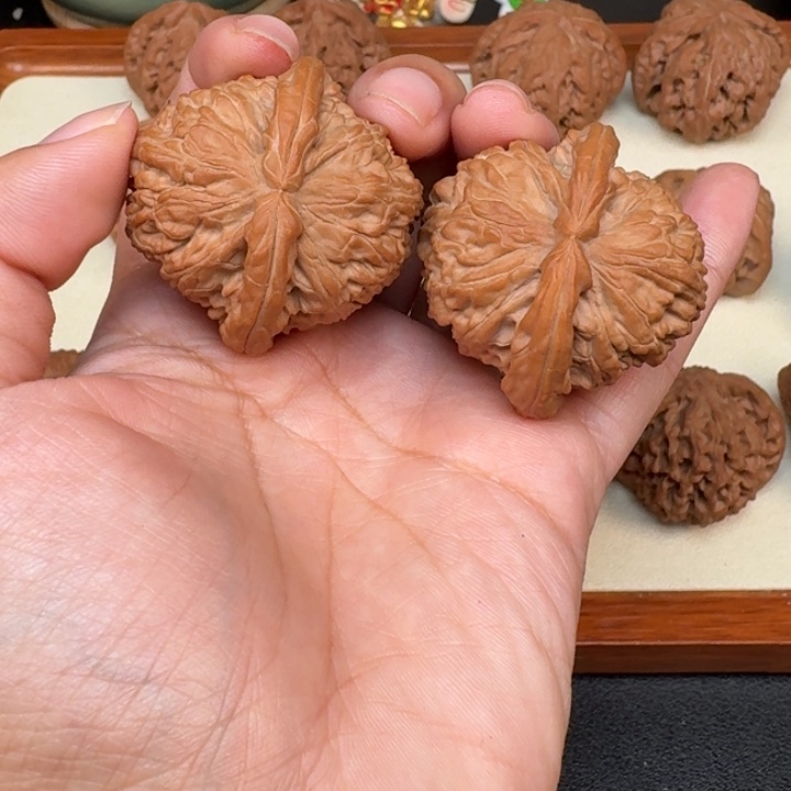 把件文玩核桃全品白狮子41