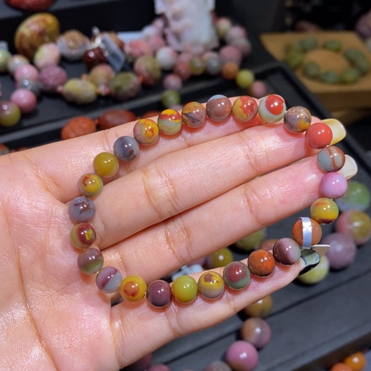 【闪购商品】未镶嵌手链玛瑙/玉髓盐源玛瑙