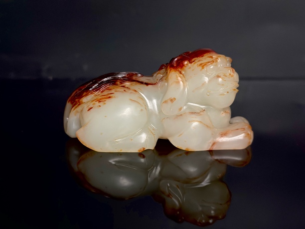 和田玉、白玉狮子