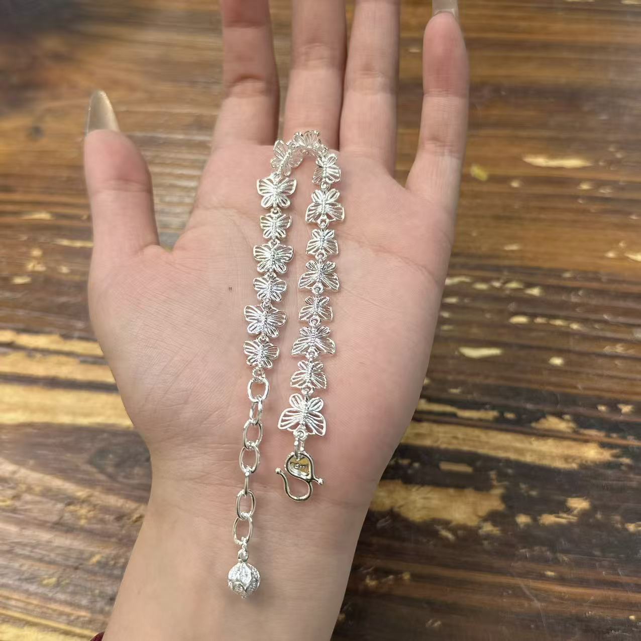 精品银手链（无礼盒）S278