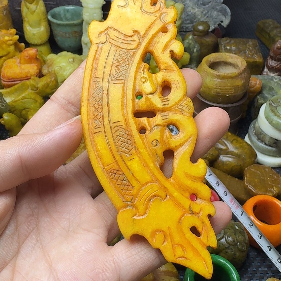 白玉菩提吊坠。。。