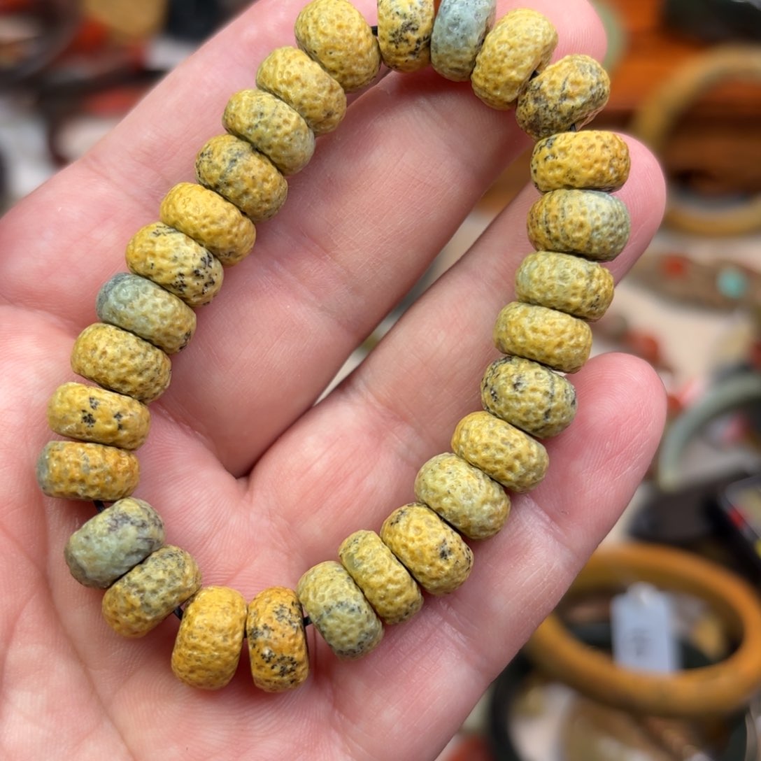 岫岩河磨玉（透闪石质玉）颈饰未镶嵌w*y