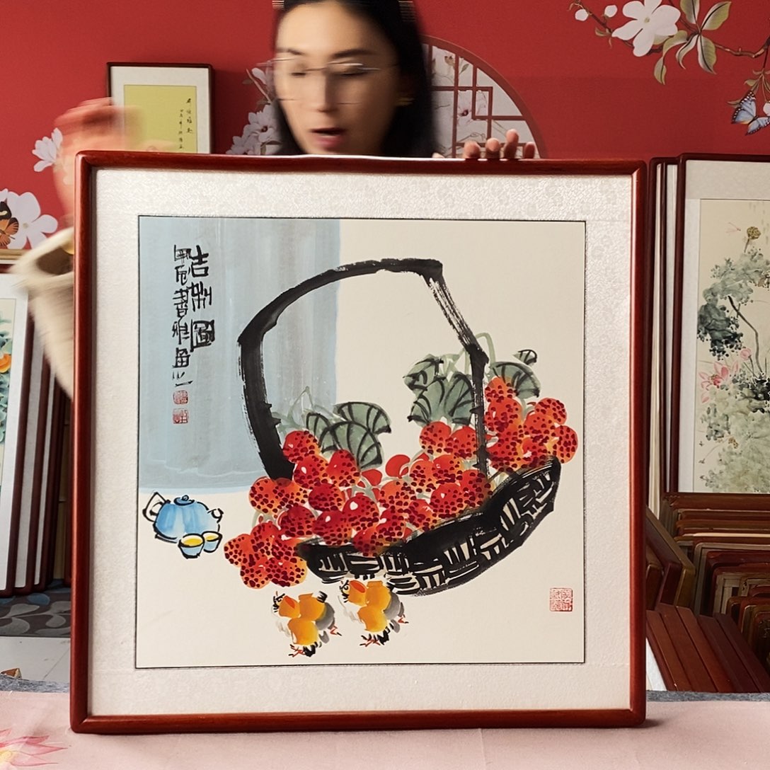 国画手写手绘62✖️62国画作品