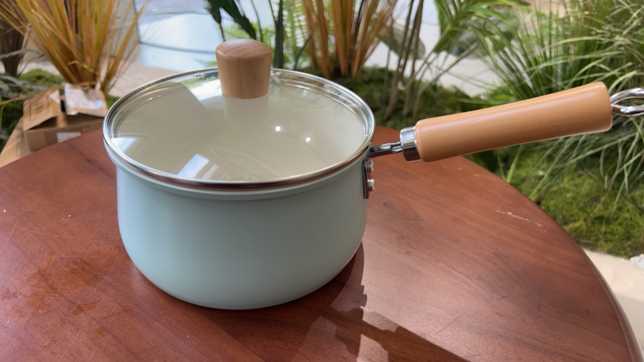 恩熙家精选高货陶瓷釉小奶锅