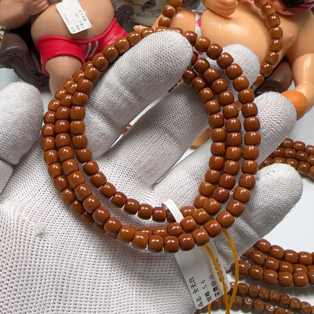 小***胖手串/手链橄榄核老挝核尖脖挂5.6