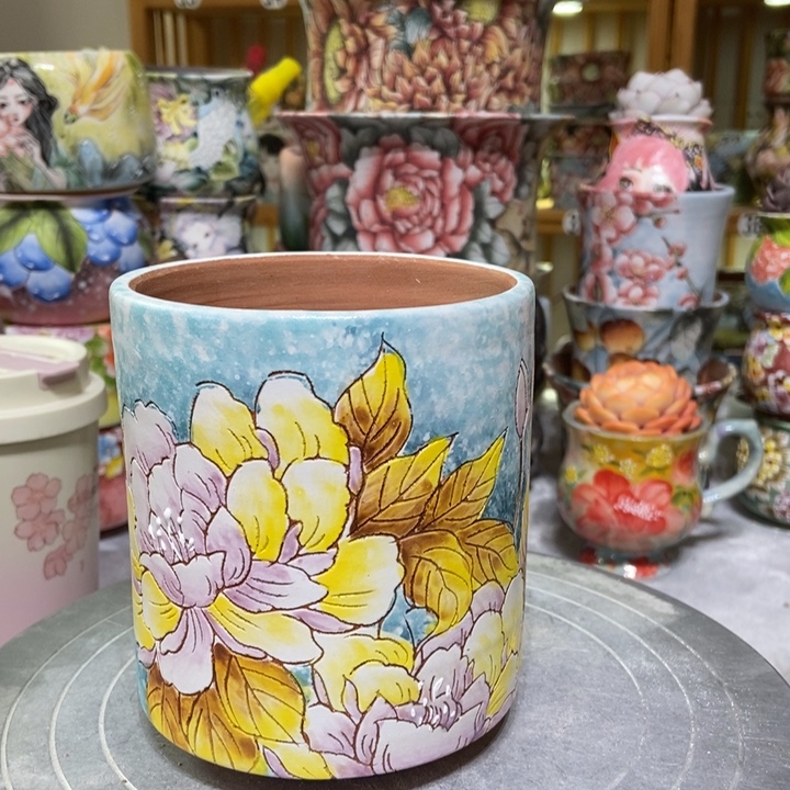 景德镇艺术手绘作品