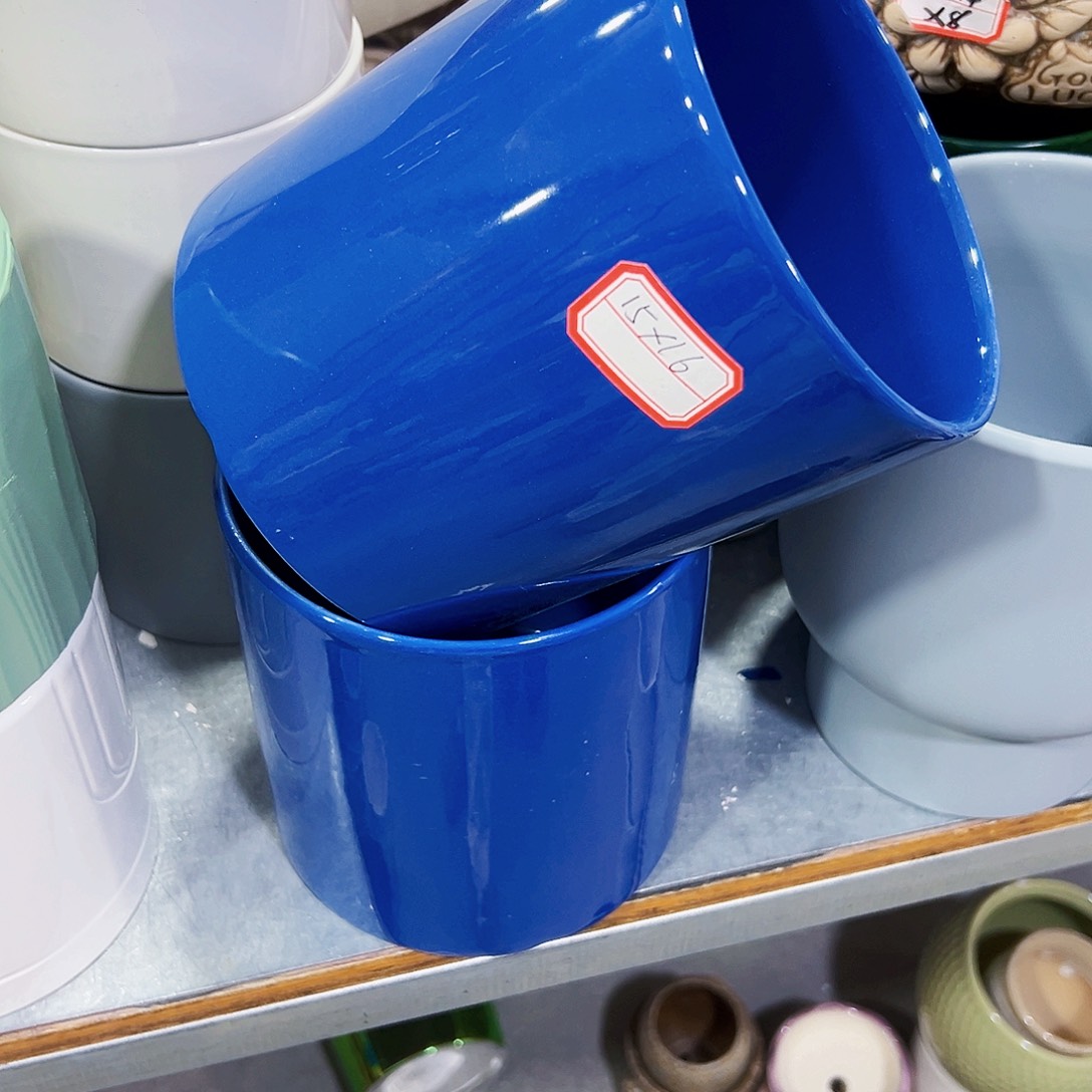 外贸尾单陶瓷花盆凑单10米包邮