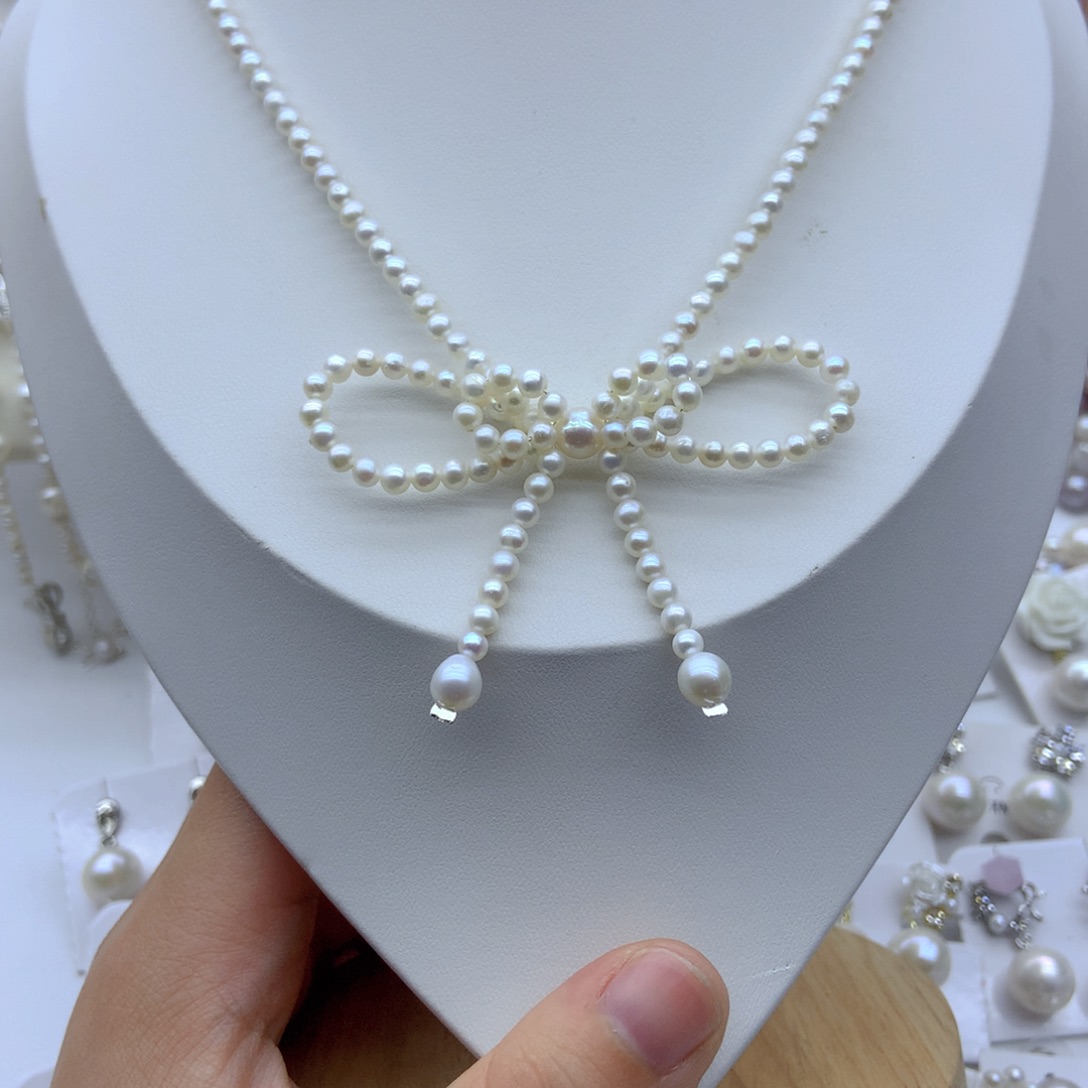 淡水珍珠未镶嵌耳饰