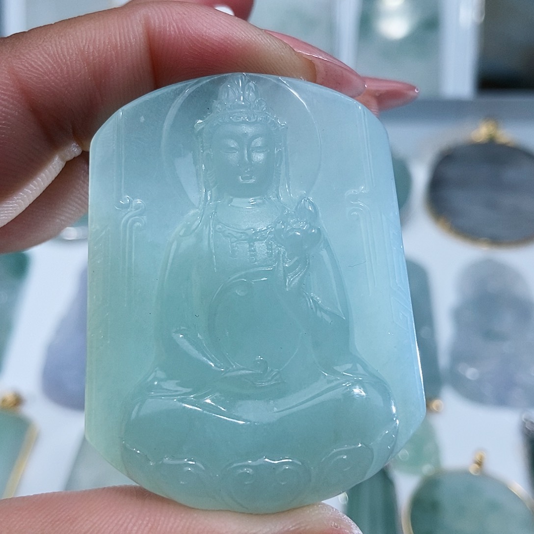 翡翠吊坠(不含链)未镶嵌
