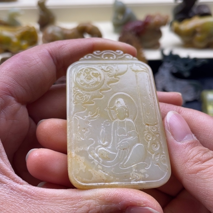 蛇纹石玉颈饰未镶嵌164