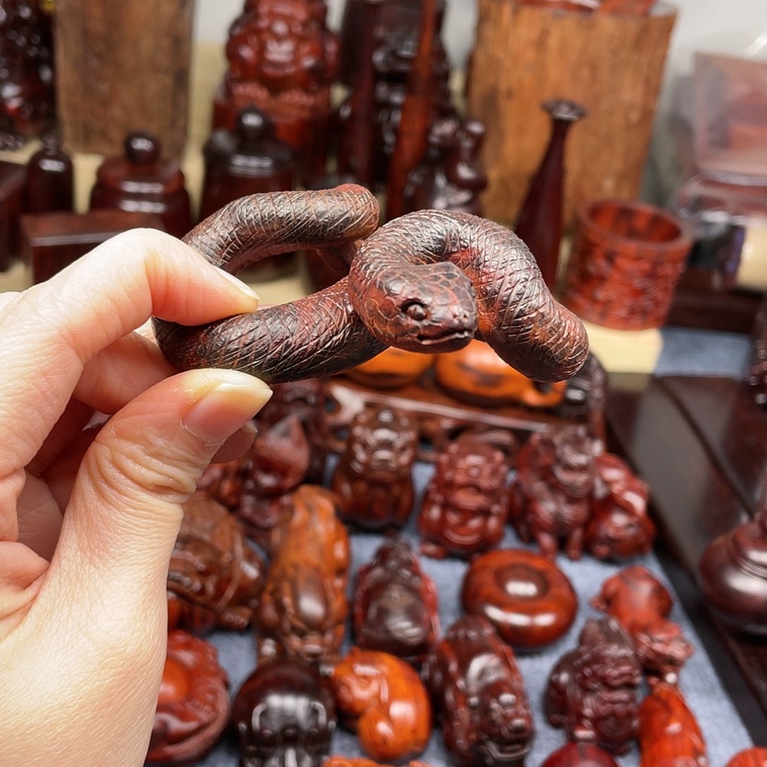 檀香紫檀（小叶紫檀）经****我蛇