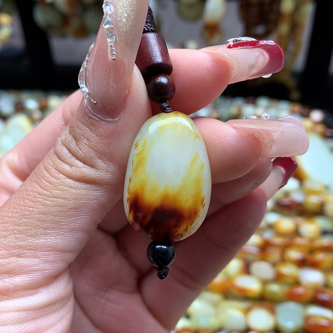 和田玉手链未镶嵌