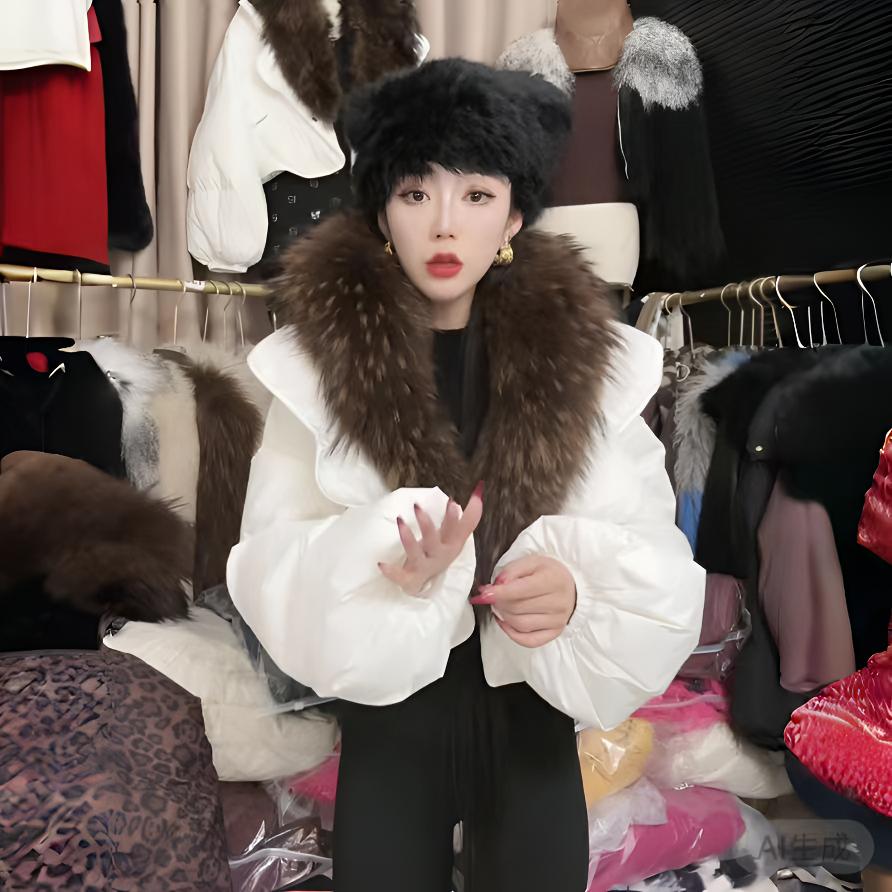 大掌柜（专属）冬季时尚大毛领外套