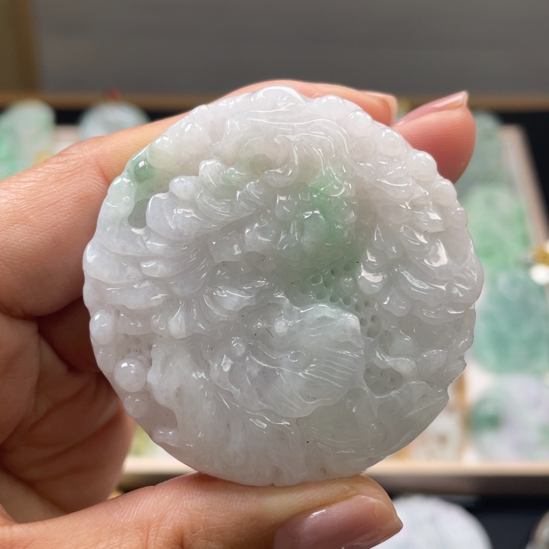 翡翠吊坠(不含链)未镶嵌