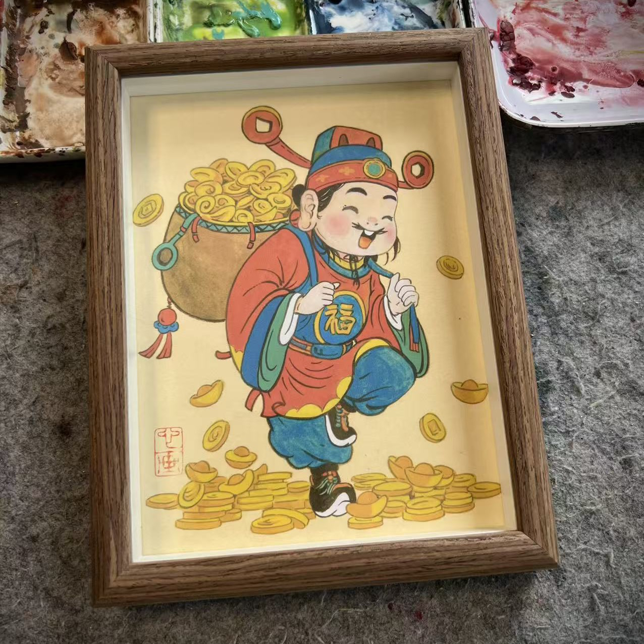 8寸 文创 摆台 小画框（复刻版）