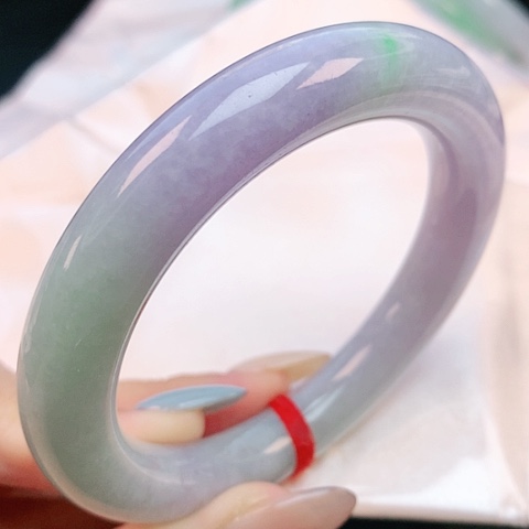 未镶嵌手镯翡翠57圆条882482