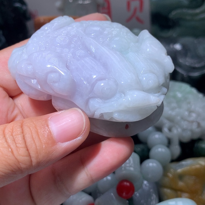 翡翠未镶嵌颈饰保真天然A货翡翠