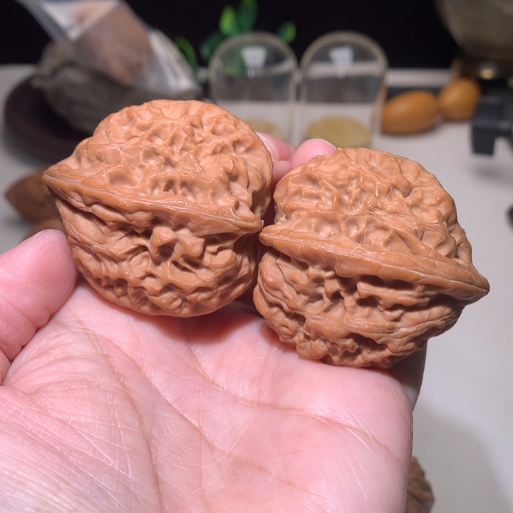 把件文玩核桃将军塌