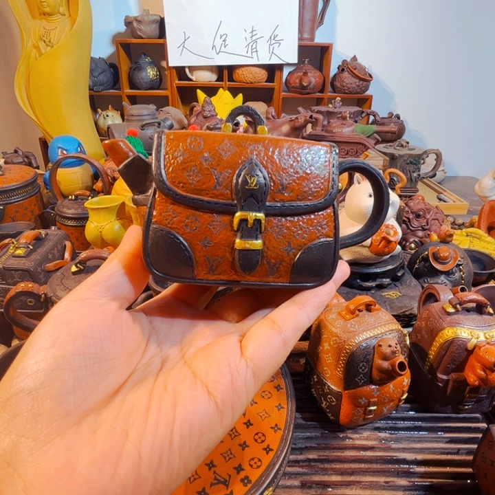 异***君拼配泥茶壶纯手工制作方法和