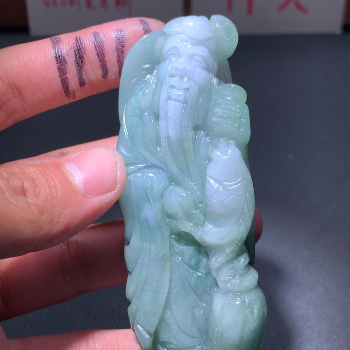 翡翠未镶嵌颈饰保真天然a货翡翠