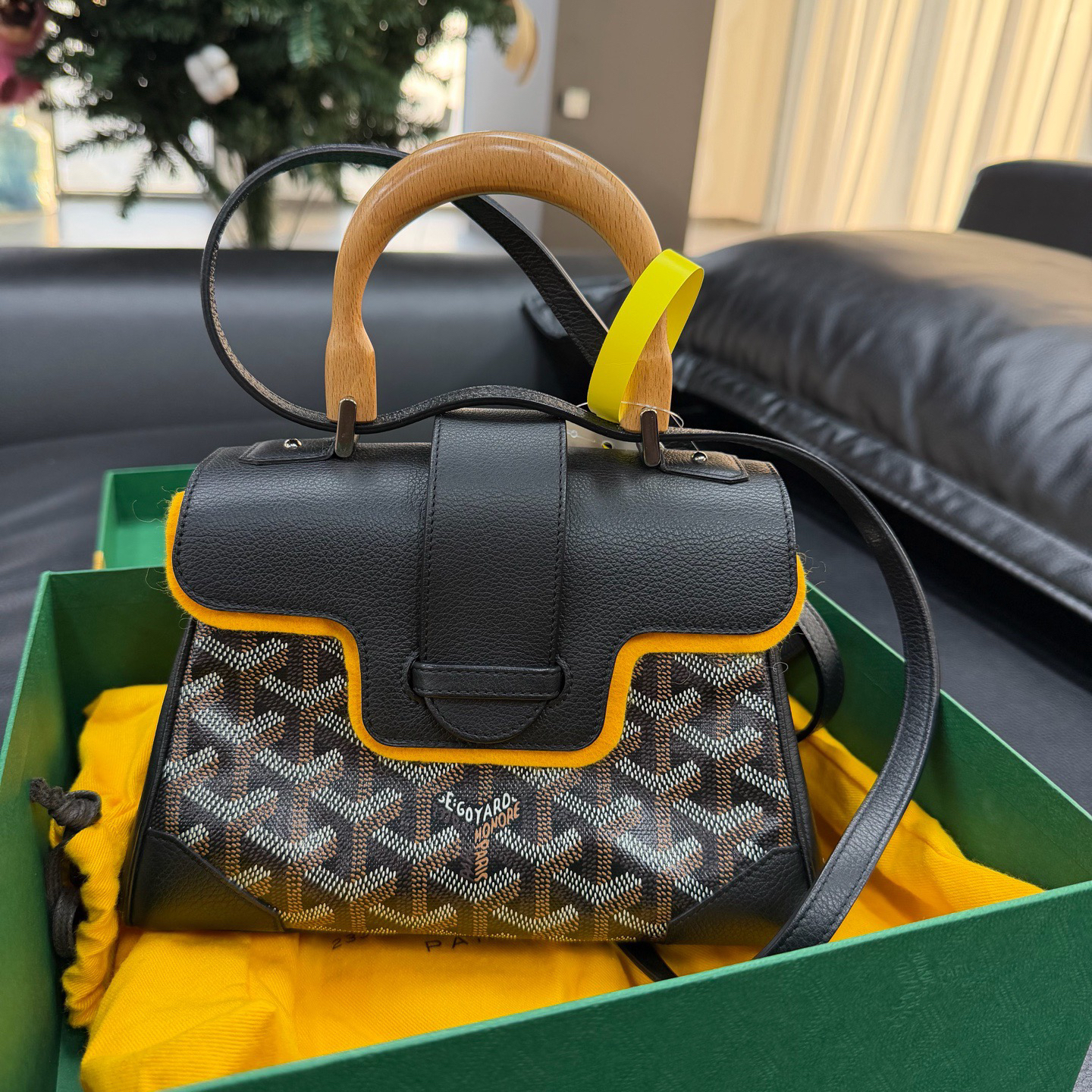 95新 Goyard 捐金沉珠/西贡mini单肩