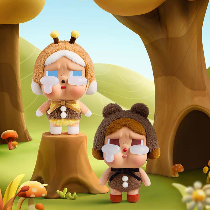 【代拆】crybaby眼泪工厂-搪胶脸毛绒盲盒