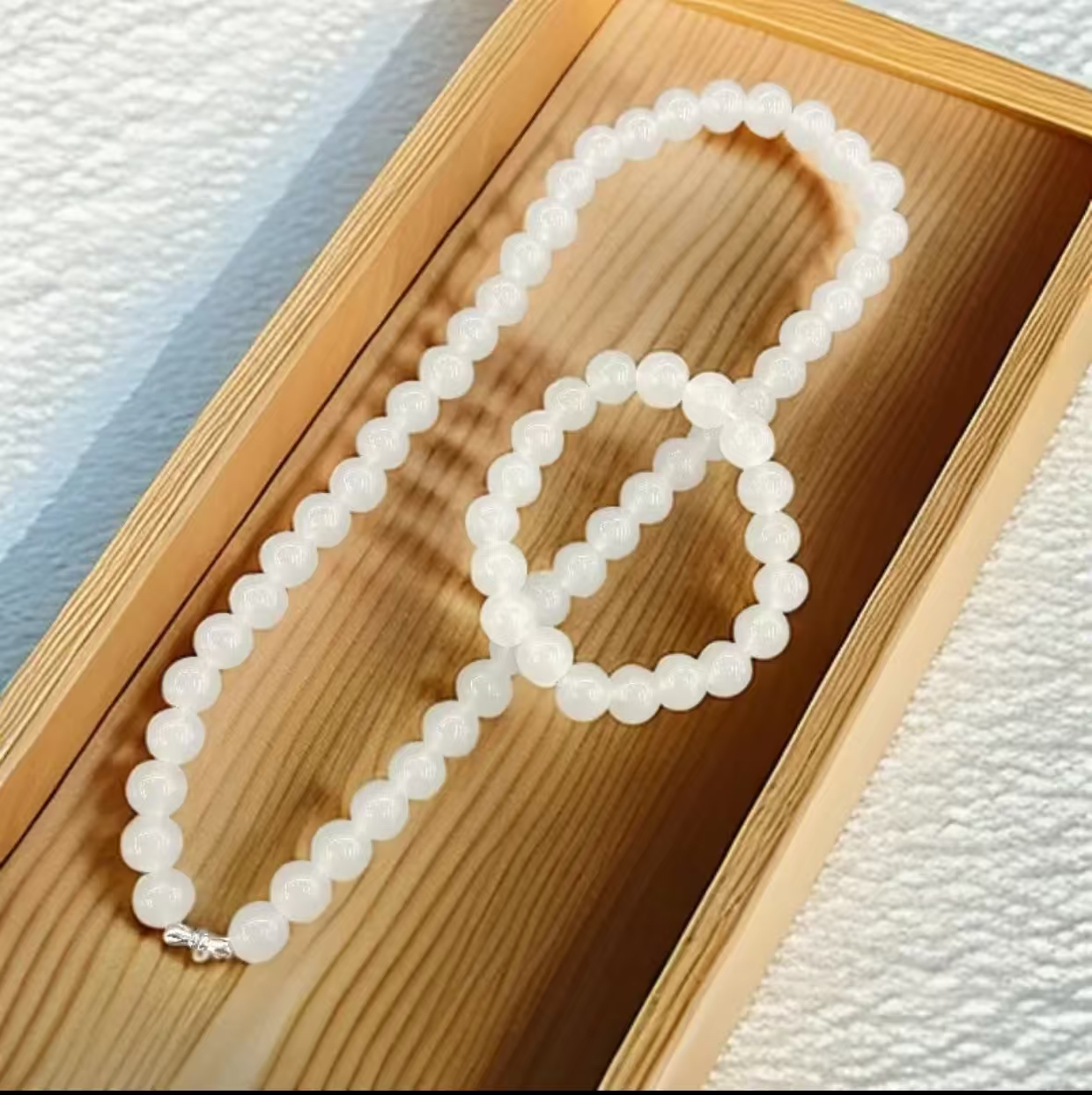 【小张专属】月光珠圆玉润珐琅妈妈链+手串DH6187