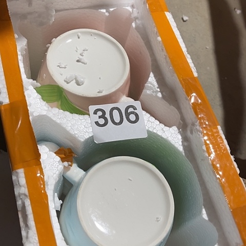 微瑕，不能明火，2个杯子，306