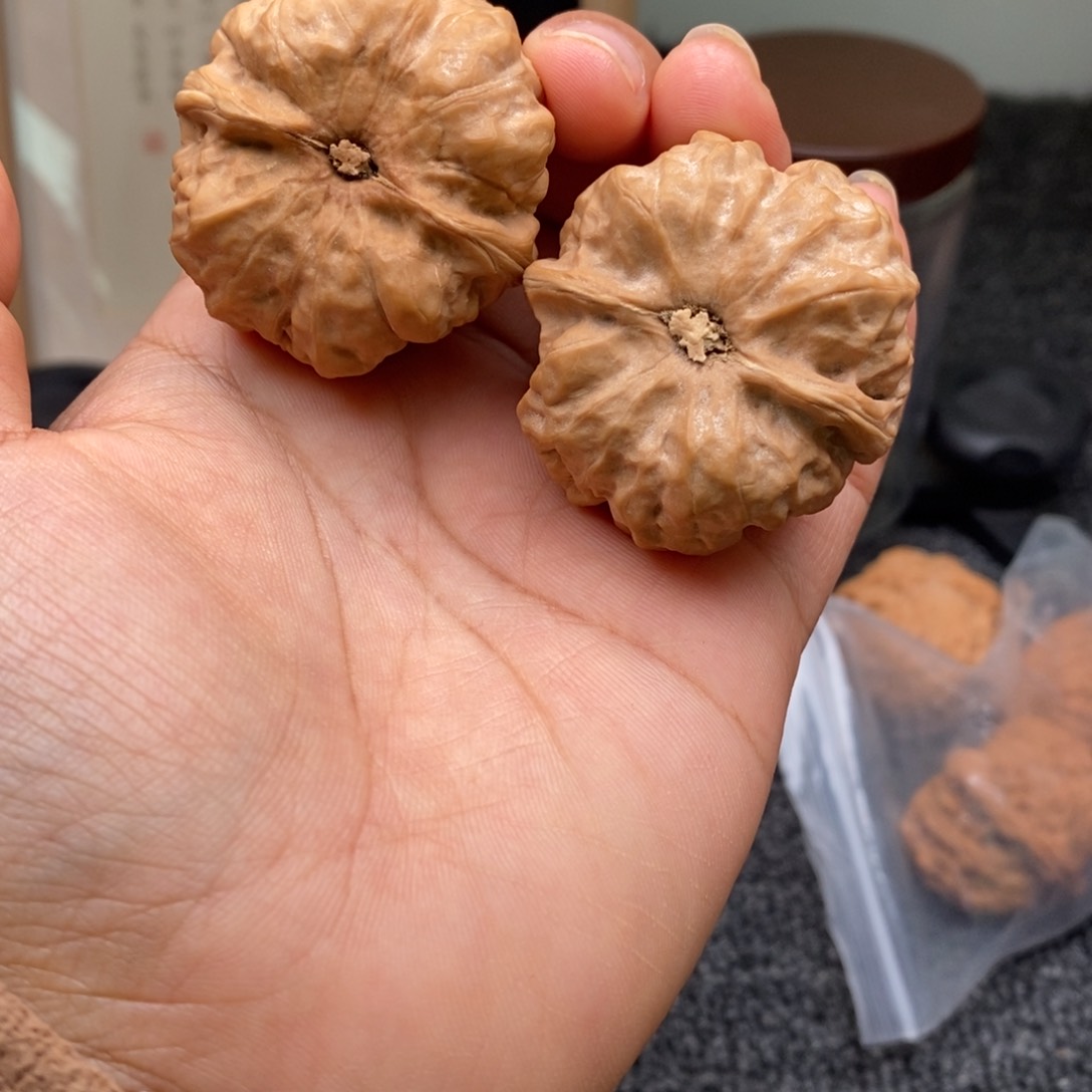 文玩核桃把件38蛤蟆头