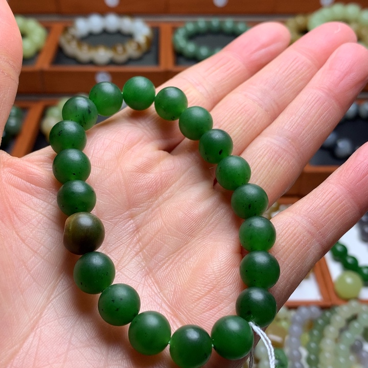 和田玉手串未镶嵌